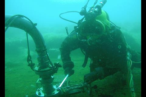 Subsea pipe work often benefits from human dexterity